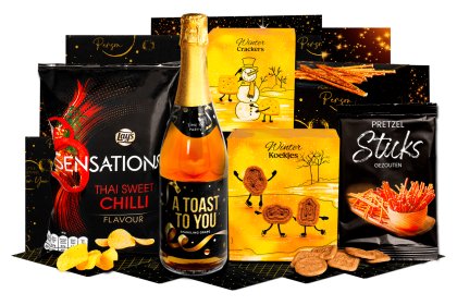 Kerstpakket Borrelbox 0.0%