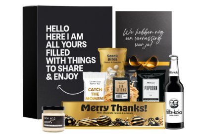 Kerstpakket Borrelbox Lekkers