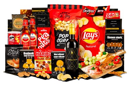 Kerstpakket Borrelplank