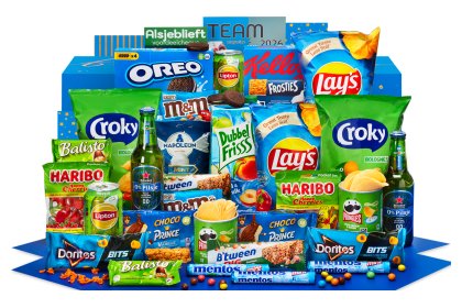 Kerstpakket Feestelijk Snackplezier