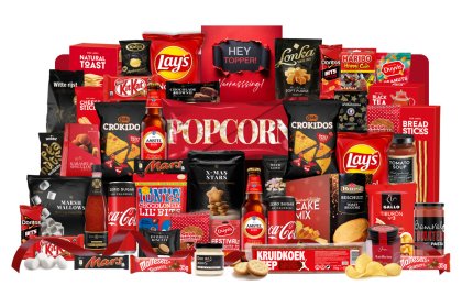 Kerstpakket Feestelijk Snoepgoed