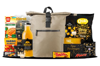 Kerstpakket Feestelijke Backpack