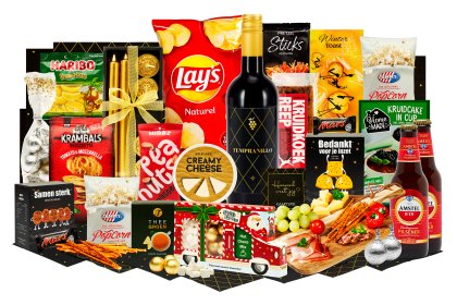 Kerstpakket Feestelijke Borrelplank