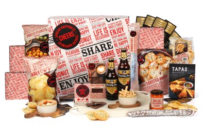 Kerstpakket Geluk Serveren