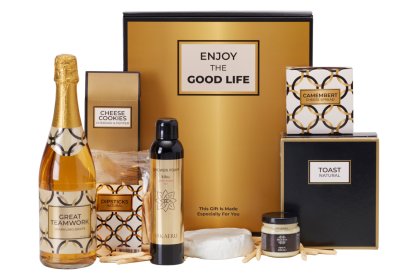 Kerstpakket Gouden Team