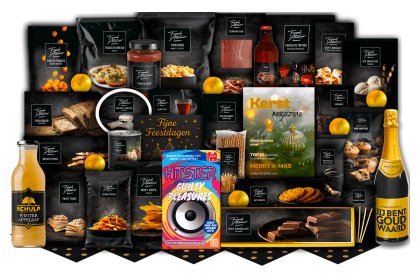 Kerstpakket Hitster Blikvanger