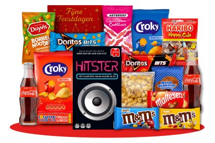 Kerstpakket Hitster Box