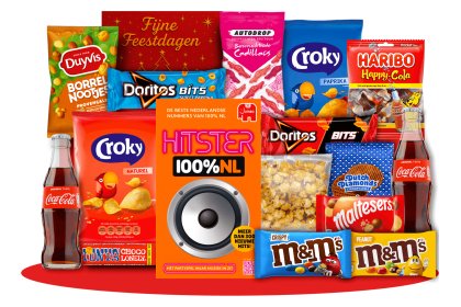 Kerstpakket Hitster Surprise