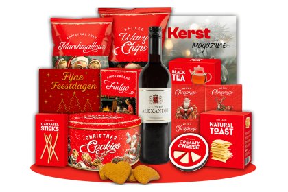 Kerstpakket Kerst Koektrommel