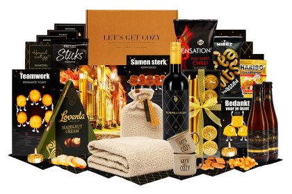 Kerstpakket Knuffel Borrelbox