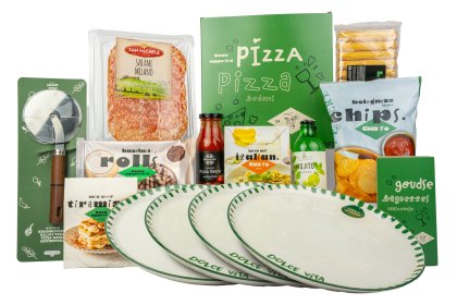 Kerstpakket Pizzabeleving