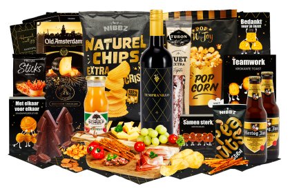 Kerstpakket Premium Borrelbox