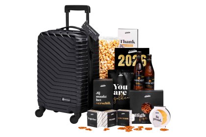 Kerstpakket Reisgenot Trolley
