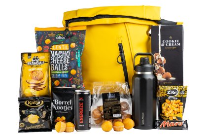 Kerstpakket Rugtas Snacks