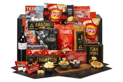 Kerstpakket Serveer moment