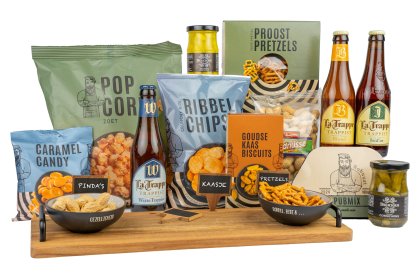 Kerstpakket Serveerplank Feest