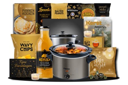 Kerstpakket Slowcooker Verwennerij