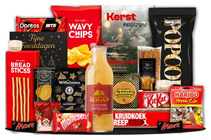 Kerstpakket Smulbox Topper