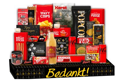 Kerstpakket Snackplezier