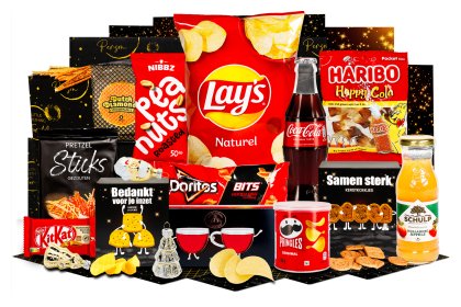 Kerstpakket Snacks Sensation