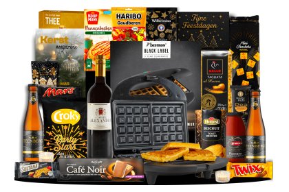 Kerstpakket Wafel Topper